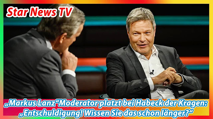 „Markus Lanz“Moderator platzt bei Habeck der Kragen „Entschuldigung! Wissen Sie das schon länger“