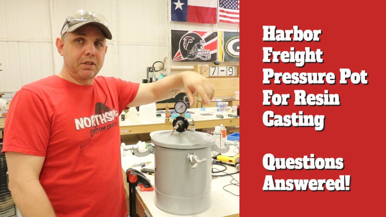 DIY Pressure Pot for Resin Casting from Harbor Freight Pressure Paint  Bucket 