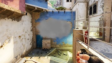 CSGO Easy Mirage Window Smoke 64 Tick