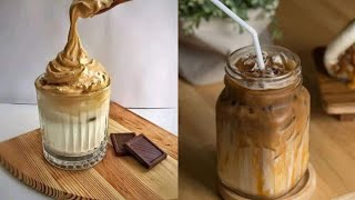 ايس كوفي بطريقه الكافيهات ice coffe  ??