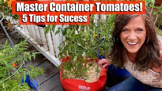 Master Container Tomato Growing: 5 Best Tips for Success!