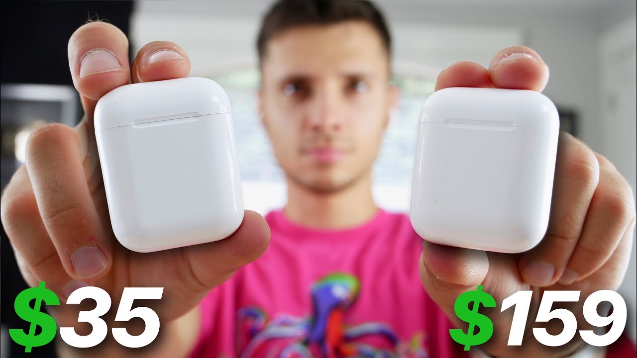 NEW $35 Fake AirPods Are Near Perfect! - YouTube