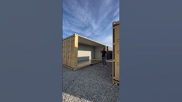 Know this prior to cutting the entire wall out of a shipping container!#shippingcontainer #tinyhome