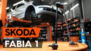 Explorați cum să reparatiia cu Bieleta bara stabilizatoare față dreapta SKODA: ghid video