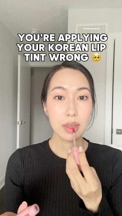 Anda mungkin salah mengaplikasikan lip tint! 🥺 #kbeautymakeup