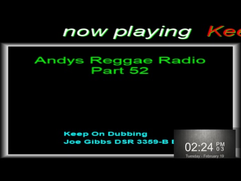 Andys Reggae Radio-Part 52