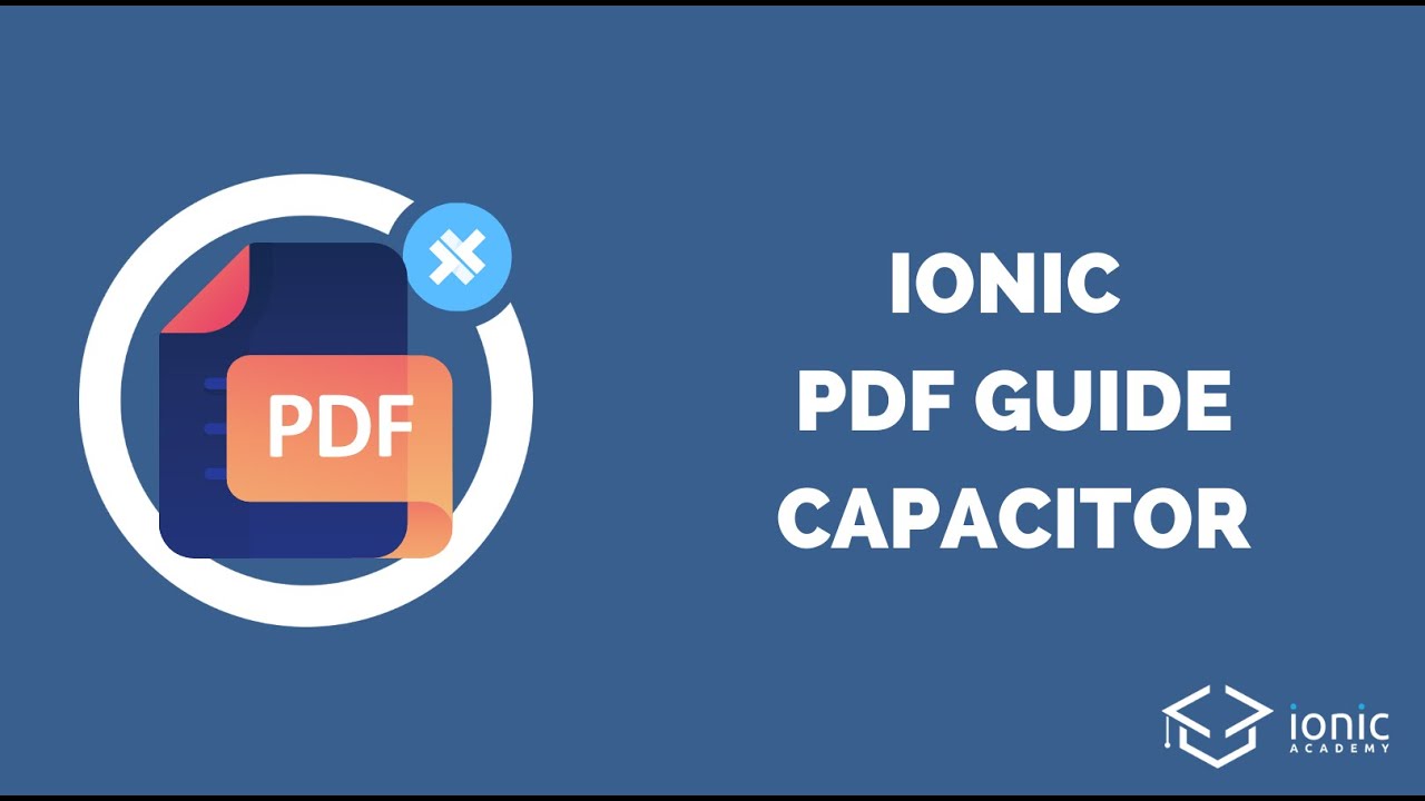 How to Create PDF Files with Ionic and Capacitor using PDFMake