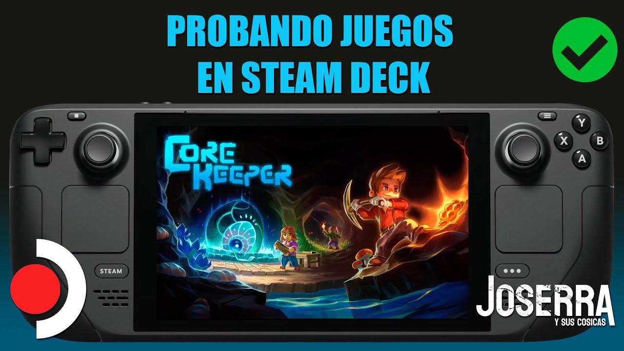Probando Core Keeper en Steam Deck - YouTube