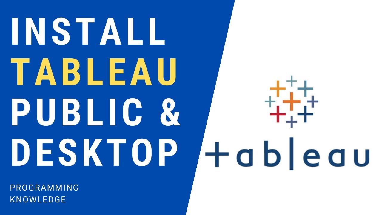 Tableau Tutorial for Beginners 4 - How to Download and Install Tableau Desktop