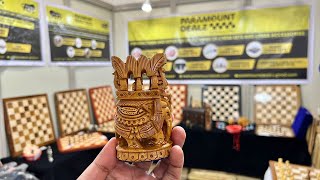 The unique premium Indian Chess sets at the Chennai Chess Olympiad Expo | Paramount Dealz screenshot 4