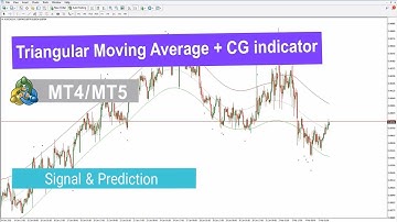 📥 TMA + Center of Gravity (TMA + COG) indicator for MT4&5 Free Download –  [TFlab]