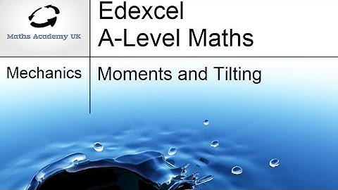 Moments and Tilting - part 1