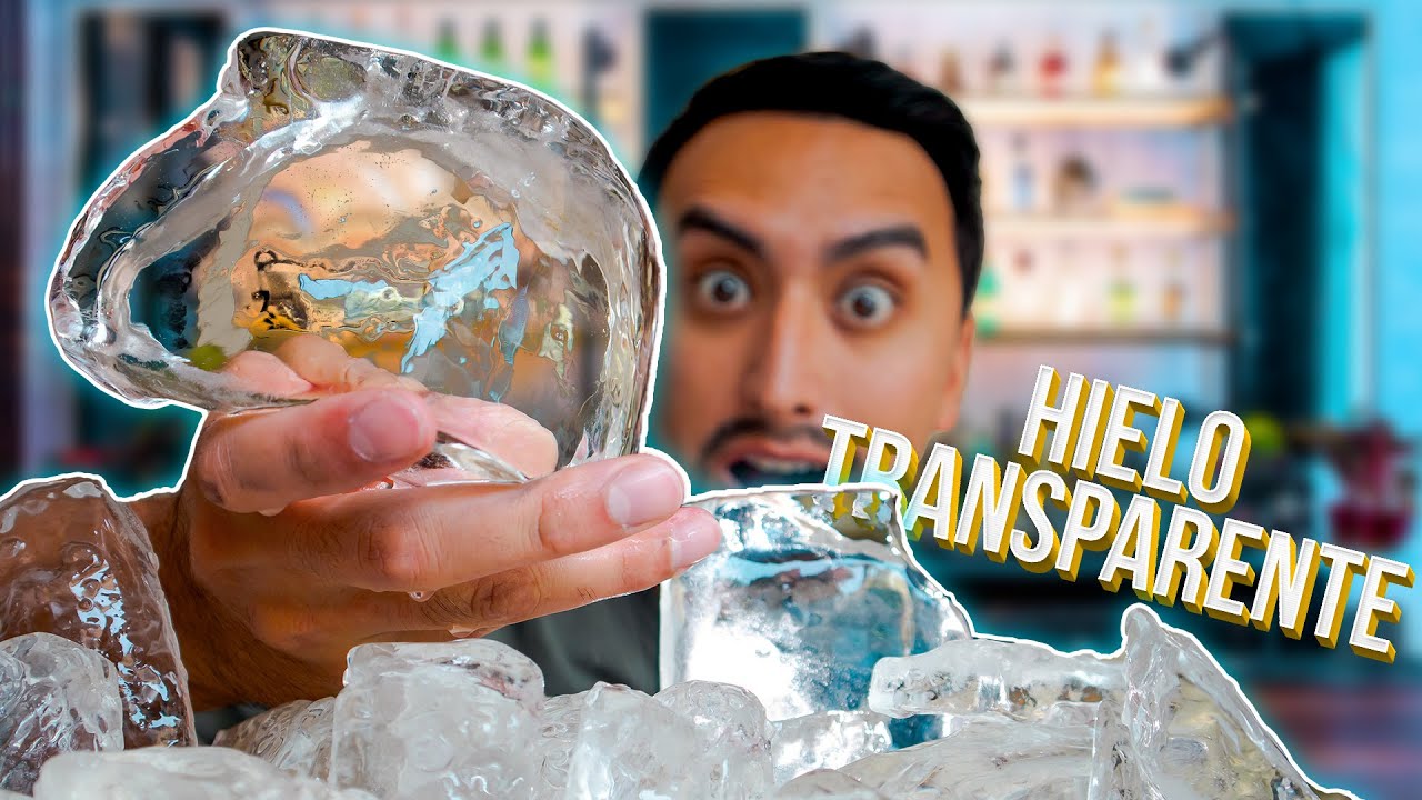 Cubos de hielo grandes y transparentes: truco para hacerlos en