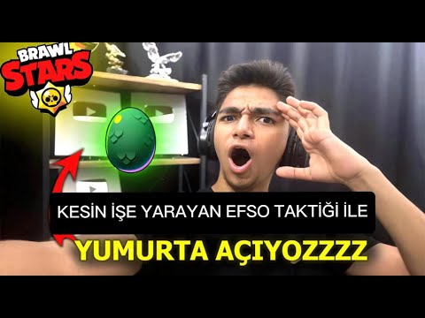 KESİN İŞE YARAYAN EFSANEVİ ÇIKARMA TAKTİĞİ VERİYOM! TAM 6 YUMURTA AÇIYOZ! BRAWL STARS