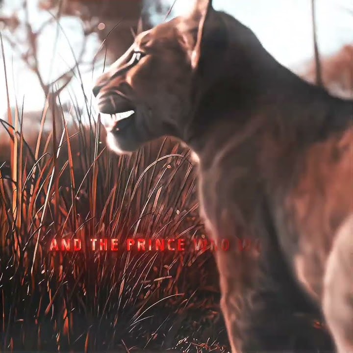 Mufasa The Lion King Edit - Bloody Mary (Slowed) #shorts