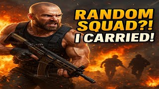 Carried the Whole Random Squad! l COD Mobile Battle Royale