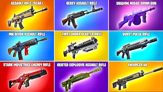 Evolution of All Fortnite Assault Rifles (Chapter 1 Season 1  Chapter 5 Season 1)