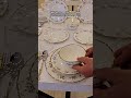 Elegant Blue Rose Dinner Set 💙 | Luxury Table Setup for New Year ✨