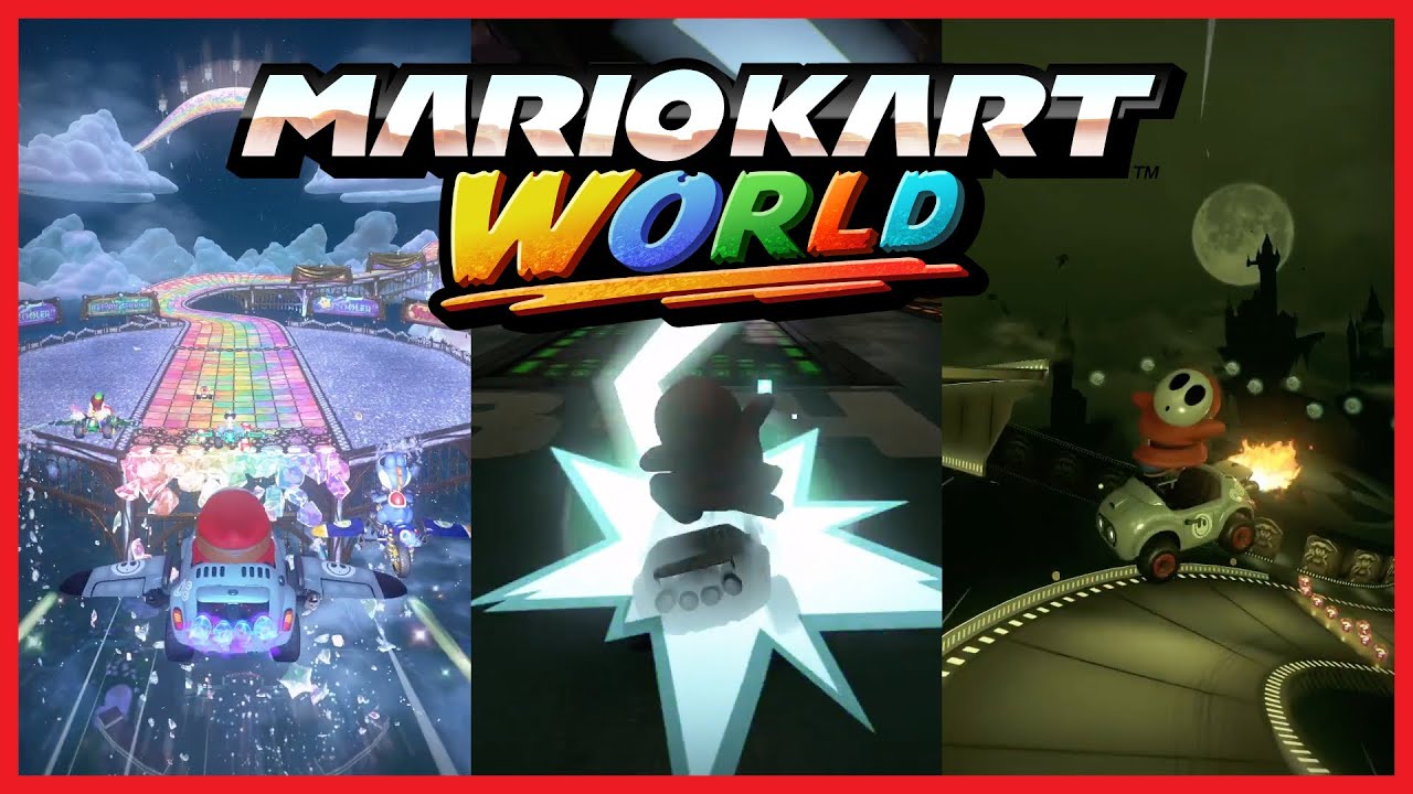 Mario Kart World - VS Mode (No Commentary, Capture Card Test)