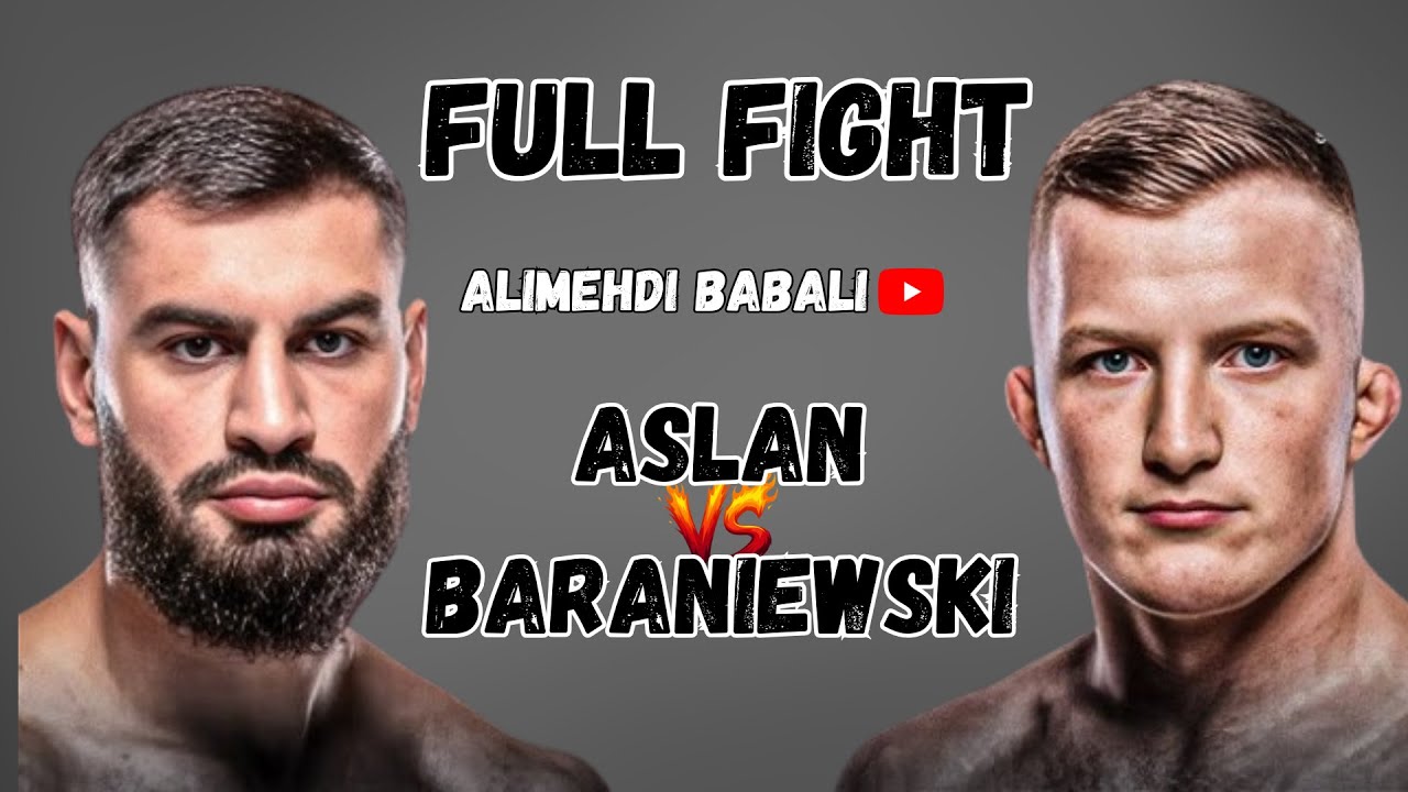Ibo Aslan 🇹🇷 vs Iwo Baraniewski 🇵🇱 | FULL FIGHT | Explosive MMA Battle