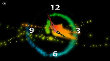 Countdown Particle Clock (v101) dramatic TIMER 60 sec with sound effects HD