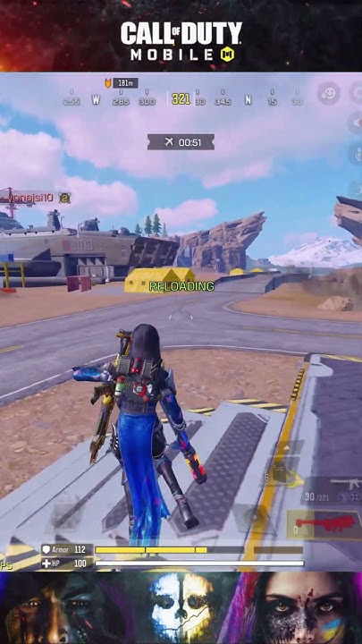Sky Vengeance in Call of Duty Mobile Destroying Wolfen Raider with