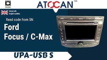 Ford Focus C-Max - Read code from SN by UPA USB-S