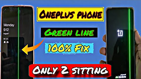 📵how to fix green line on oneplus 9r | oneplus green line issue | oneplus green line issue solution