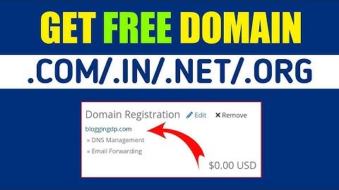 😱Free .COM/.IN/.NET Domain| Buy Free Domain And Hosting WordPress| Free Domain Kaise Le| Blogging DP