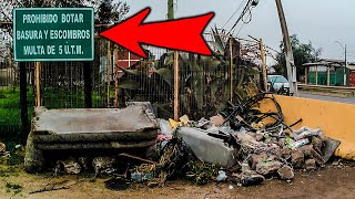 ¿POR QUÉ PASA ESTO? Basura en La Florida...
