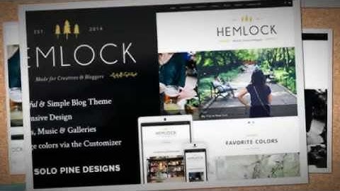 Hemlock - A Responsive WordPress Blog Theme + Download