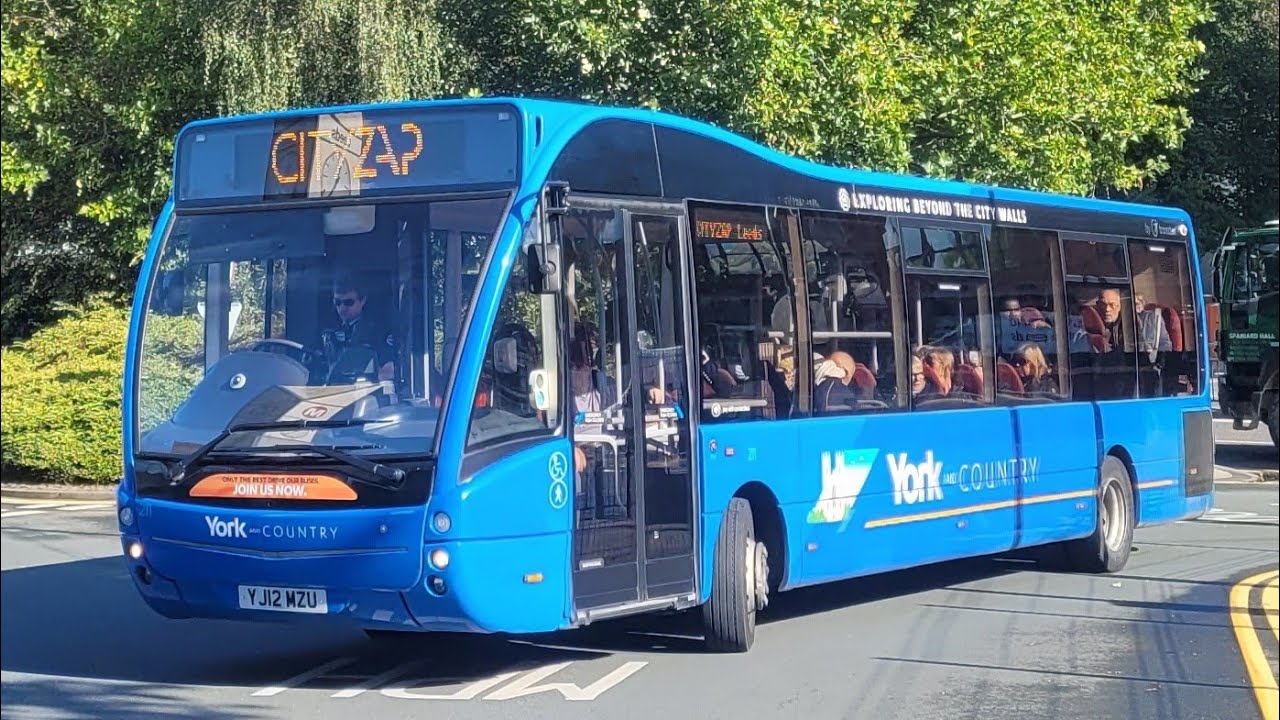 [HD WS] *A1(M) THRASH* Transdev York and Country 211 (YJ12 MZU) On The ...