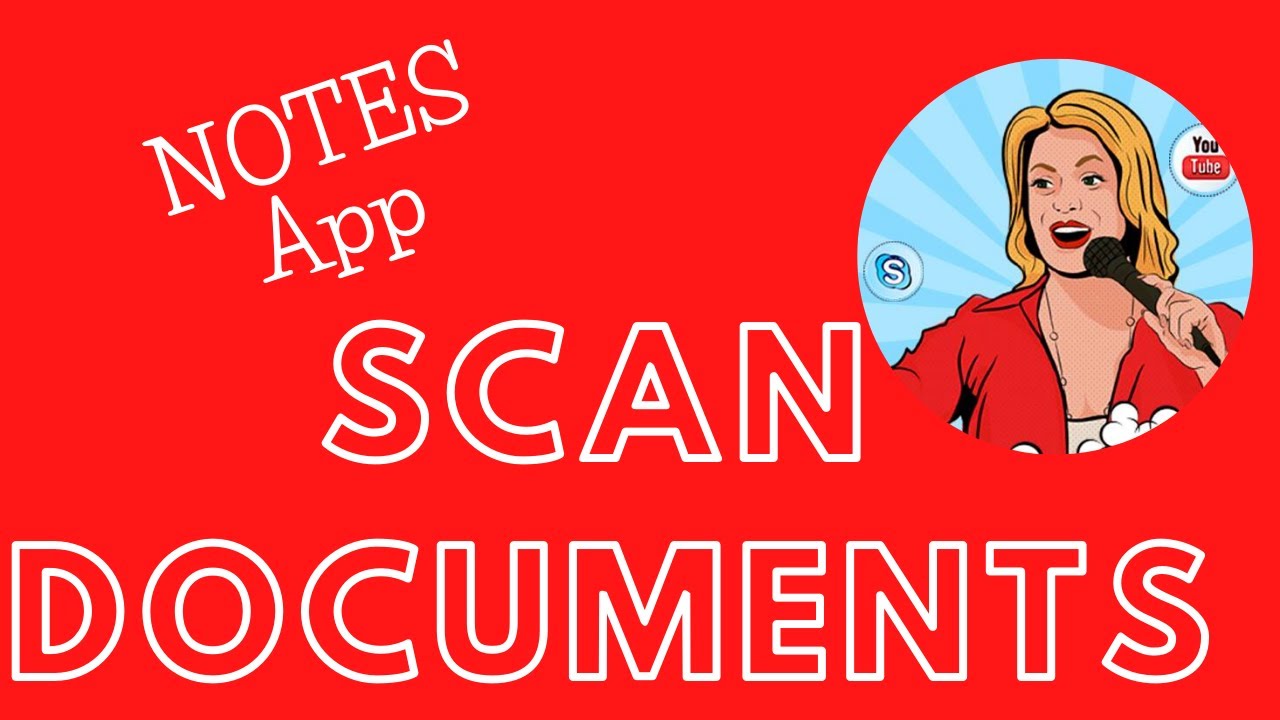 How to Scan a Document Using NOTES App on Your iPhone. FREE Scanning of Documents - YouTube