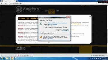 Cài đặt wamp server và cấu hình virtual hosting