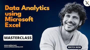 Data Analytics using Microsoft Excel