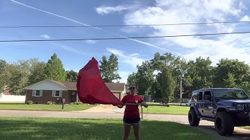 single flag toss broken down step by step