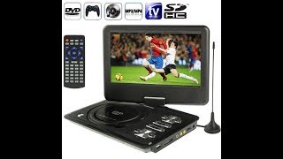 Supersonic Sc-178dvd Portable Dvd Player 7″ – Dvd-r, Cd-rw – Jpeg – Dvd Video, Video Cd, Svcd – 16:9 – Mp3 – Usb (sc178) how to connect the portable dvd player to set top box or TV set by tkp