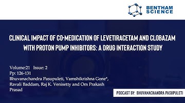 Clinical Impact of Co-Medication of Levetiracetam and Clobazam with Proton Pump Inhibitors: A  Study