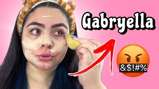 MAQUIAGEM COM O MEU NOME 😱 | GABRYELLA ✨