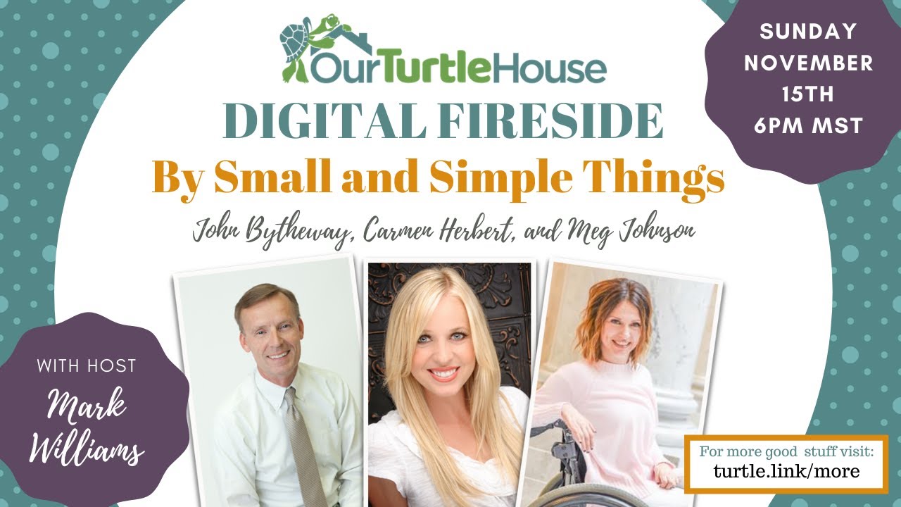 By Small and Simple Things | Our Turtle House: Digital Fireside