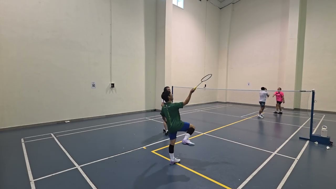 FBL regular badminton queue.| Angelo/Gette vs. Geramyr/Kenneth | Kingdom of Bahrain