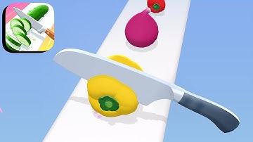 Perfect Slices - All Levels Gameplay Android,ios (Levels 55-66)