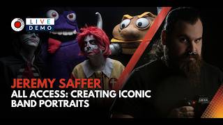 Creating Iconic Band Portraits | Live Photography Demo with Photographer Jeremy Saffer