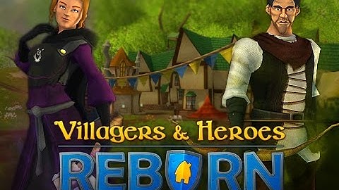 Villagers & Heroes Reborn 3D MMO android/PC game first look gameplay español