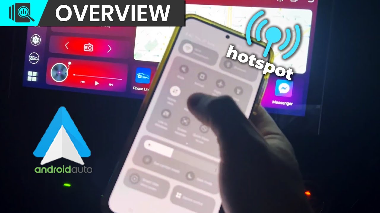 Android Auto & Phone Hotspot - How to use - YouTube