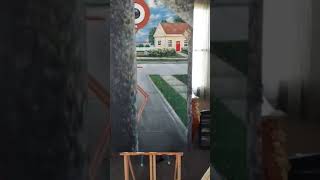 "Eclipes" 28x48 acrylic. 07-2023 Ankeny, Iowa.