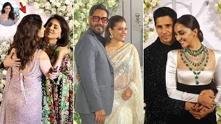 Bollywood Celebrities At Sidharth Malhotra Kiara Advani Mumbai Grand Wedding Reception Full Video