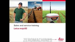 Leica Geosystems | Leica 3D Guidande Unit Service Training