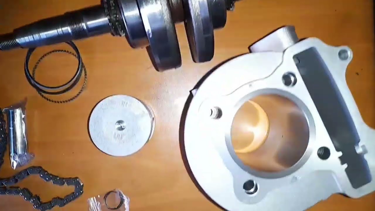 ARMAR MOTOR DE MOTONETA  (VIDEO COMPLETO)