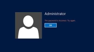 How to Reset Administrator Password Windows 2012